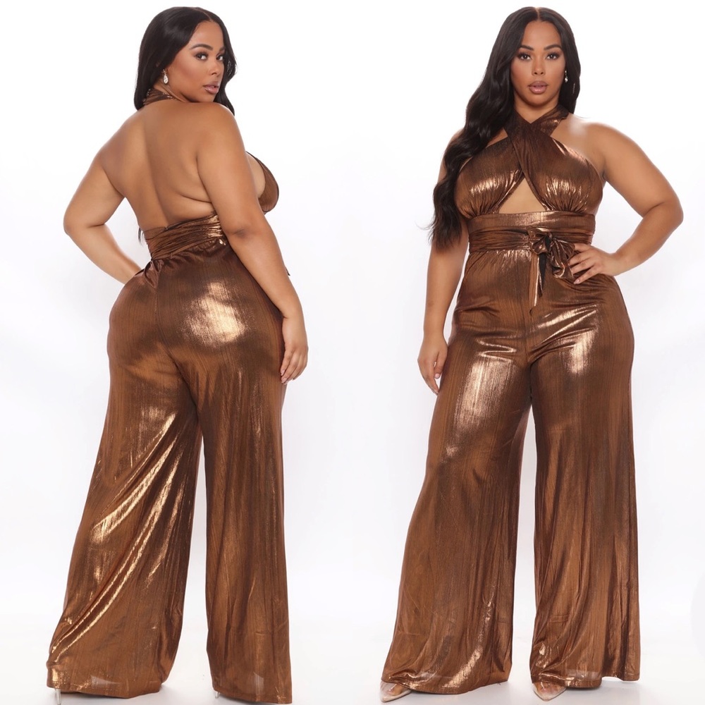 Fashion nova curve glamour jumpsuit
